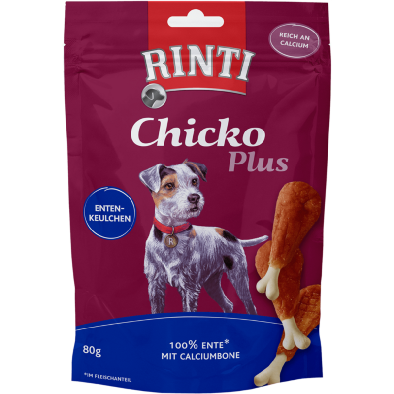 Rinti Chicko Plus 80g - Entenkeulchen