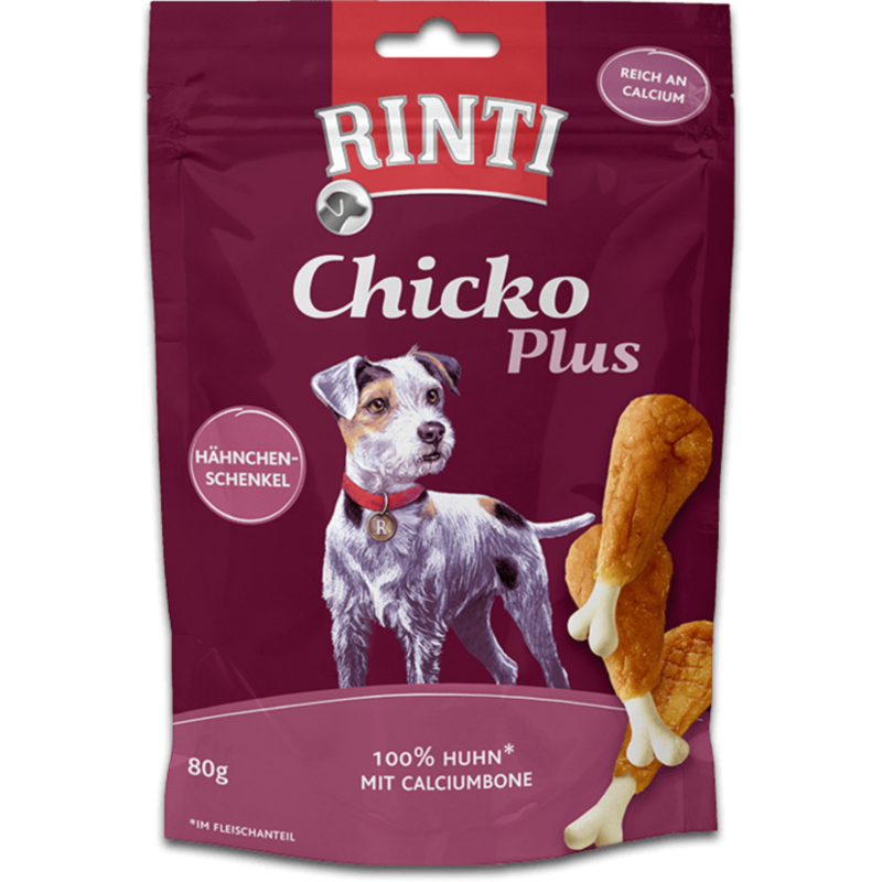 Rinti Chicko Plus 80g - Hähnchenschenkel