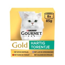 Purina Gourmet Gold - Savoury Turret - 8 x 85 g