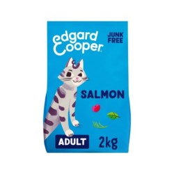 Edgard & Cooper Adult Cat - Atlantischer Lachs - Stückchen - 325 g