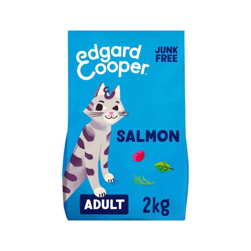 Edgard & Cooper Adult Cat - Atlantischer Lachs - Stückchen - 325 g