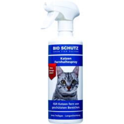 Bio Schutz Katzenfernhaltespray - 500 ml