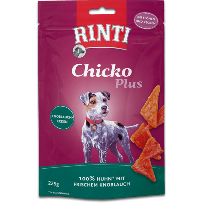 Rinti Chicko Plus 225g - Knoblauchecken