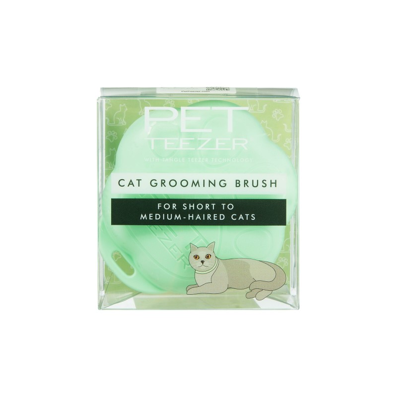 Pet Teezer Bürste Katze - Hellgrün