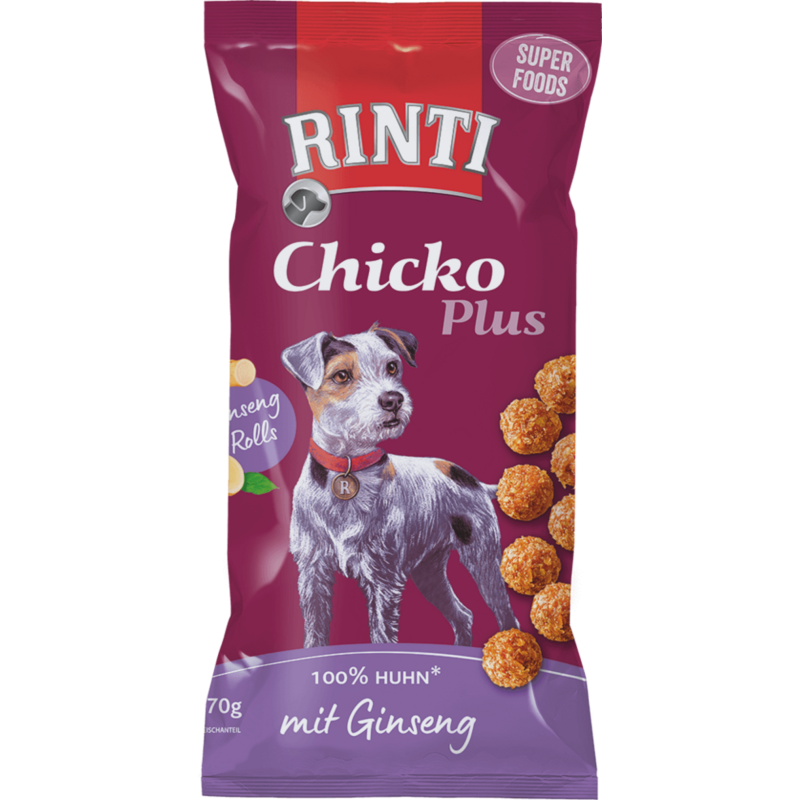 Rinti Chicko Plus Superfood 70g - Huhn+Ginseng