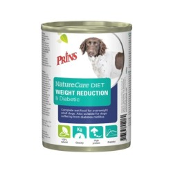 Prins NatureCare Diet Dog Weight Reduction & Diabetic - 6 x 400 g