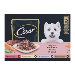 Cesar Selection in Sauce - Multipack - 12 x 100 g