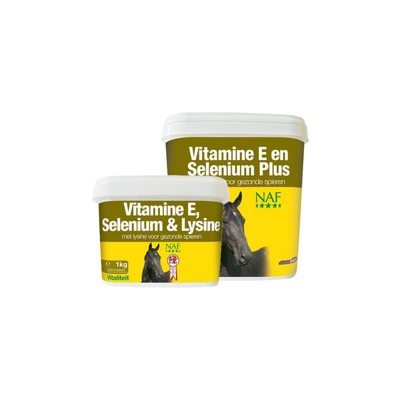 NAF Vitamin E, Selen & Lysin - 2,5 kg