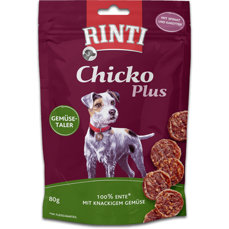 Rinti Extra Chicko Gemüsetaler Ente - 80 g