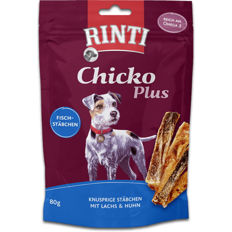 Rinti Extra Chicko Plus 80g - Fischstäbche