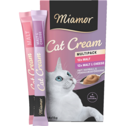 Miamor Cat Cream Malt Vorteilspack 24x15g - 360 g