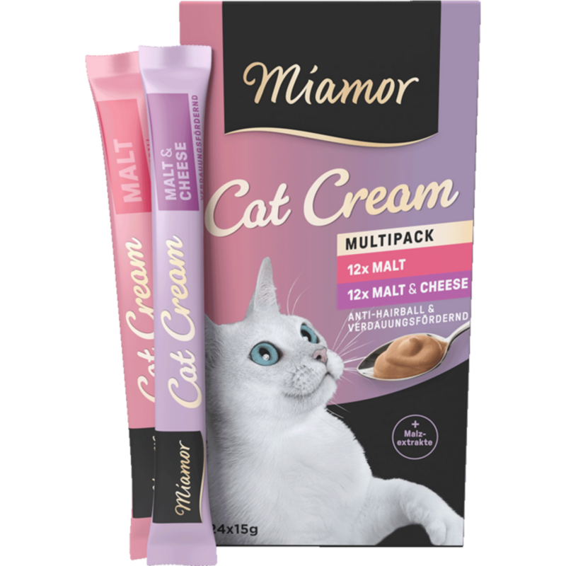 Miamor Cat Cream Malt Vorteilspack 24x15g - 360 g