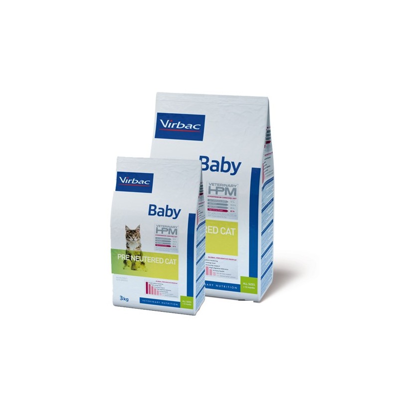 Veterinary HPM Baby Pre Neutered Katzenfutter - 3 kg