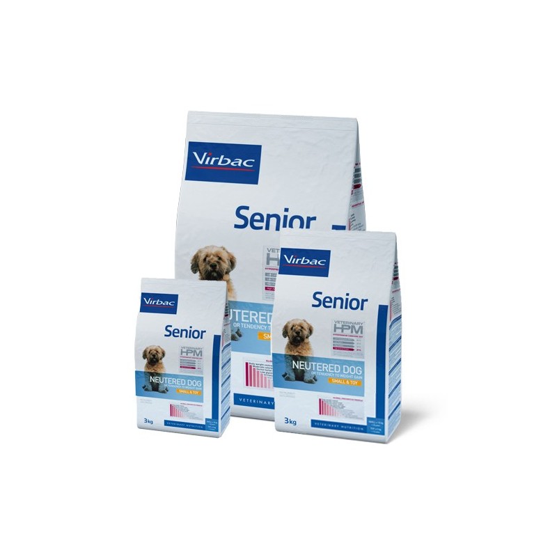 Veterinary HPM Senior Small & Toy Neutered Hundefutter - 3 kg