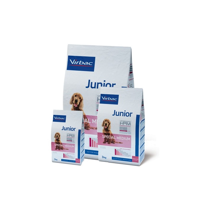 Veterinary HPM Special Medium Junior Hundefutter - 12 kg