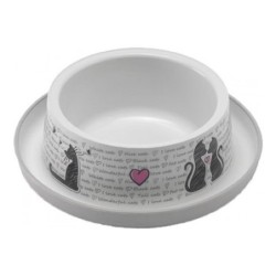 Moderna Cats in Love Dinner Food Bowl (Futternapf)