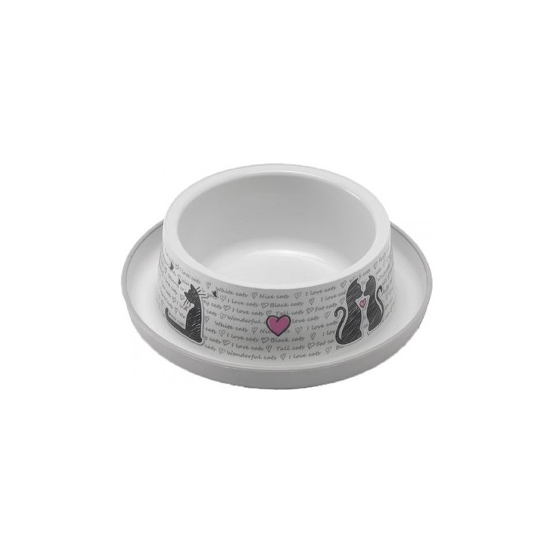 Moderna Cats in Love Dinner Food Bowl (Futternapf)