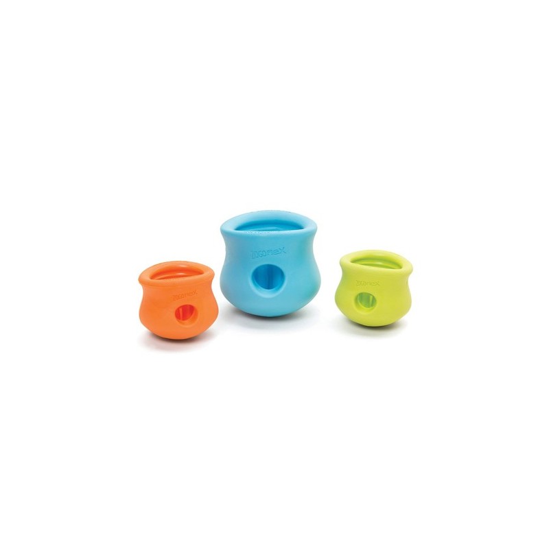 Zogoflex Toppl Treat Toy - Aqua - S