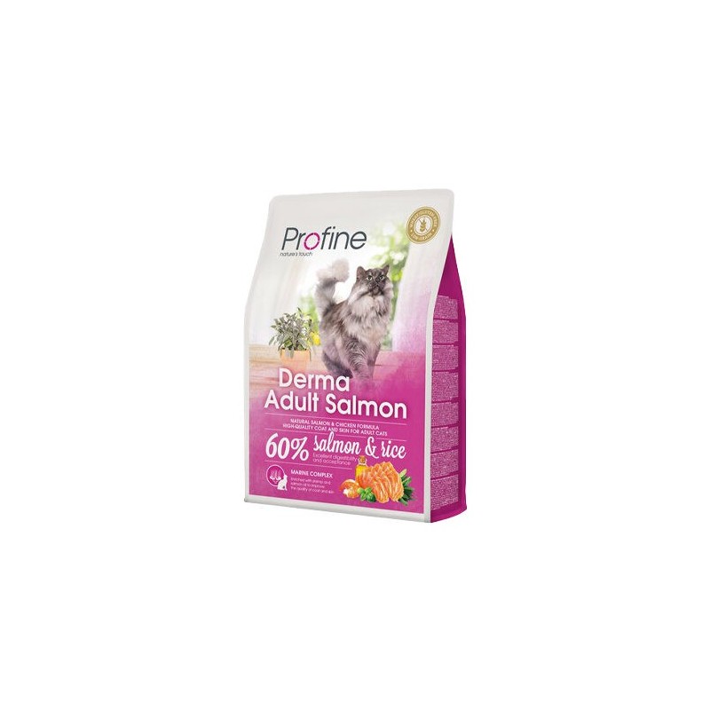 Profine Adult Derma - Katzenfutter - Lachs - 10 kg