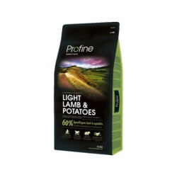 Profine Adult Light Hundefutter - Lamm - 15 kg