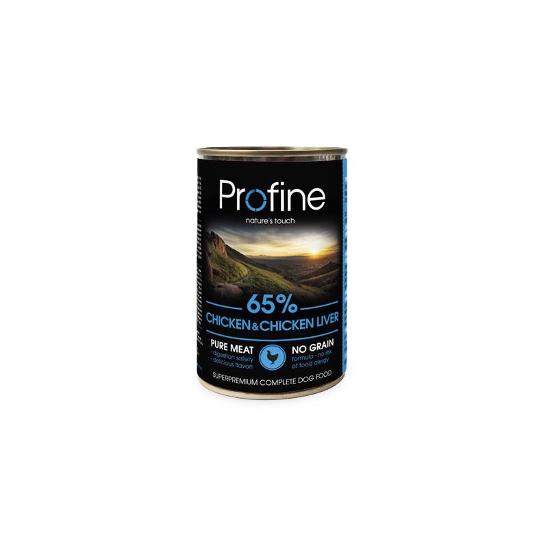 Profine Pure Meat - Hundefutter - Huhn - 6 x 400 g