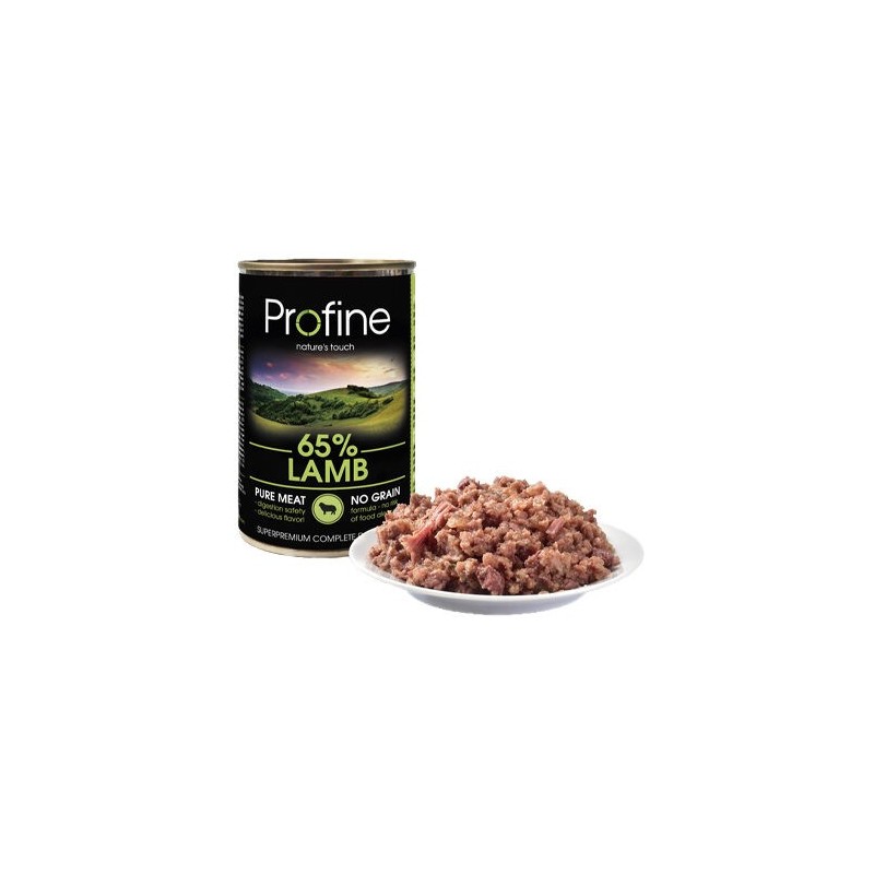 Profine Pure Meat - Hundefutter - Lamm - 6 x 400 g