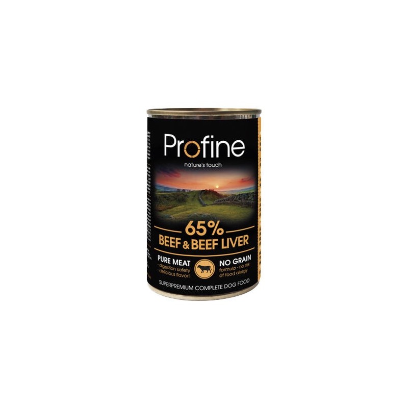 Profine Pure Meat - Hundefutter - Rind - 6 x 400 g