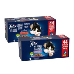 Purina Felix Jeden Tag Partei - Auswahl mischen in Gelee - 80 x 85 g