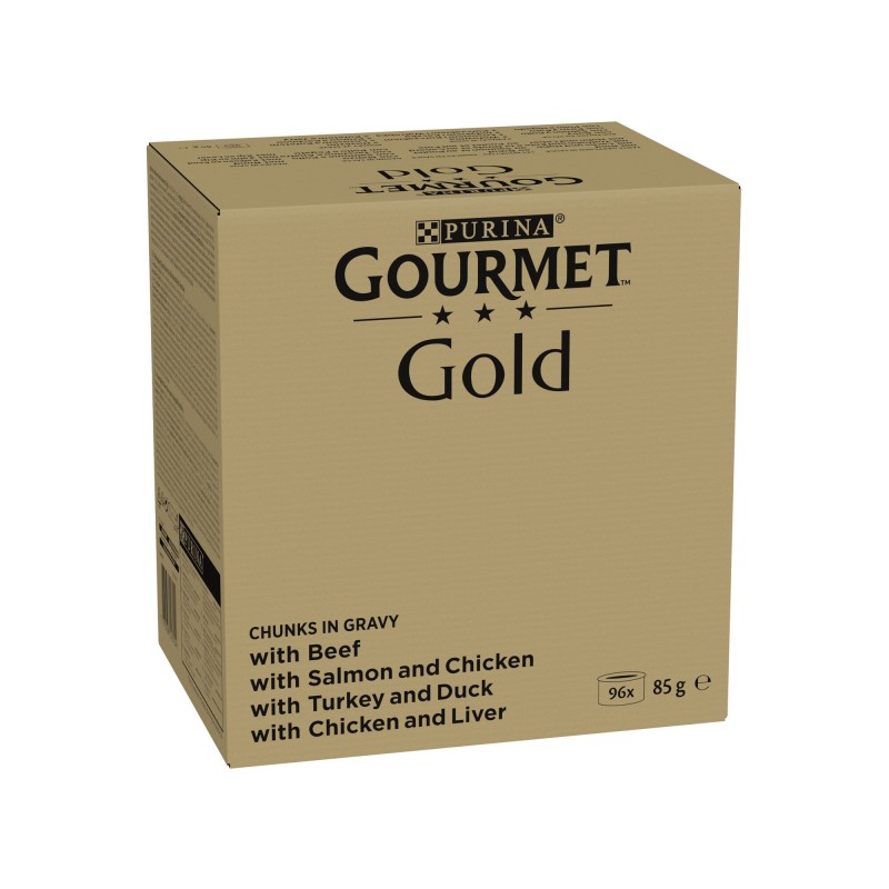 Purina Gourmet Gold Feine Snacks in Sauce - 96 x 85g