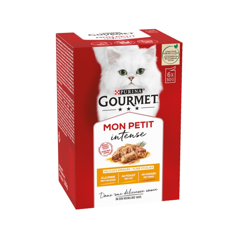 Purina Gourmet Mon Petit - Rind, Kalb & Lamm - 6 x 50 g