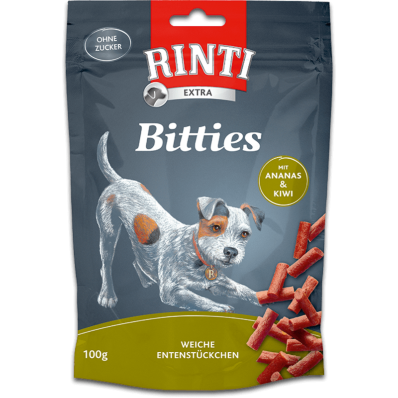 Rinti Extra Mini Bits 100g - Ananas+Kiwi