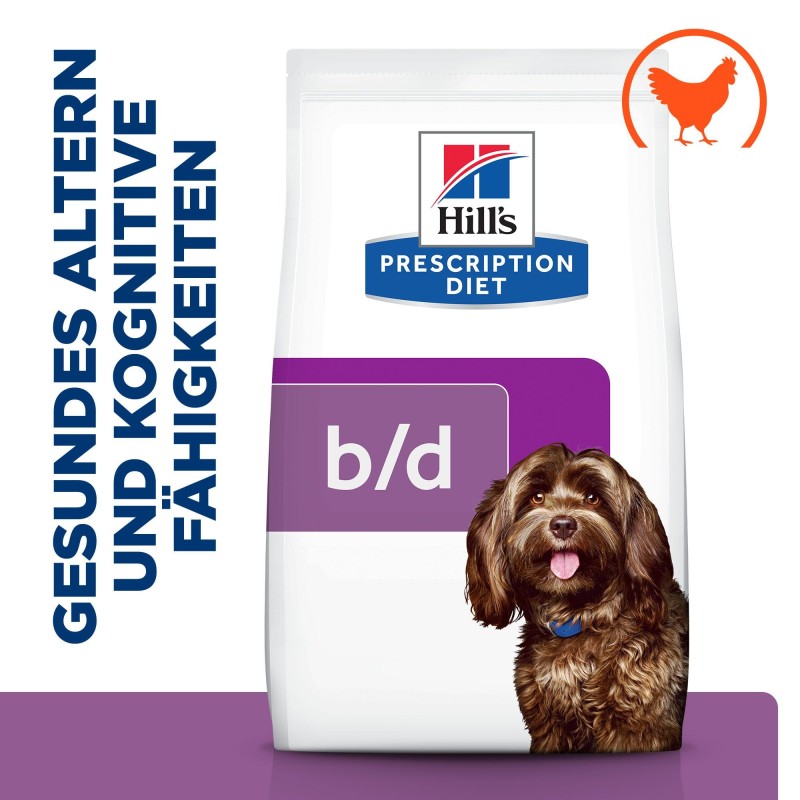 Hill's Prescription Diet b/d Ageing & Alertness Hundefutter - 12 kg