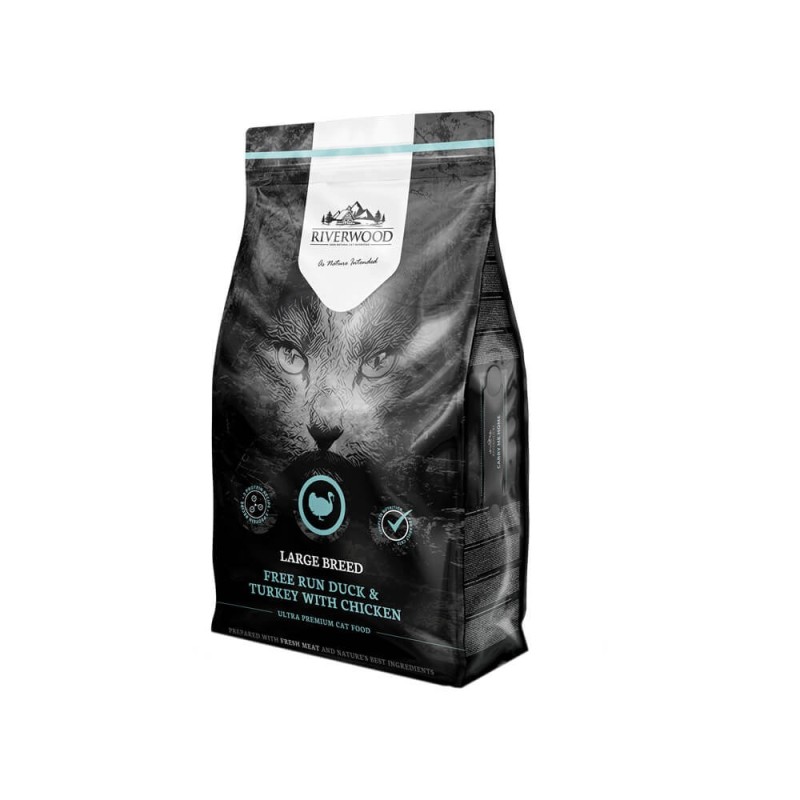 Riverwood Droog Cat Large - 2 kg