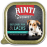 Rinti Feinest 150g Schale - Geflügel Pur+Lachs