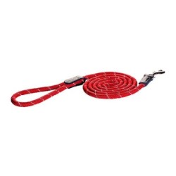 Rogz Rope Line Fixed Lead - Schwarz - 180 cm / 12 mm