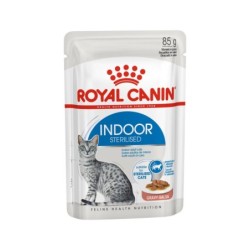 Royal Canin Sterilised Indoor in Gravy - 12 x 85 g