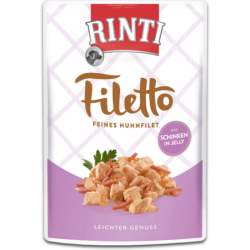 Rinti Filetto Jelly Portionsbeutel 100g - Huhn&Schinken