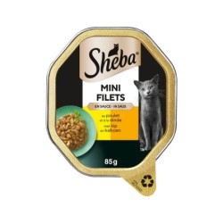 Sheba Mini Filets in Sauce - Huhn & Pute - 22 x 85 g