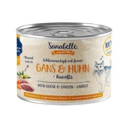 Sanabelle Schlemmertopf Adult mit Gans & Huhn - 6 x 380 g