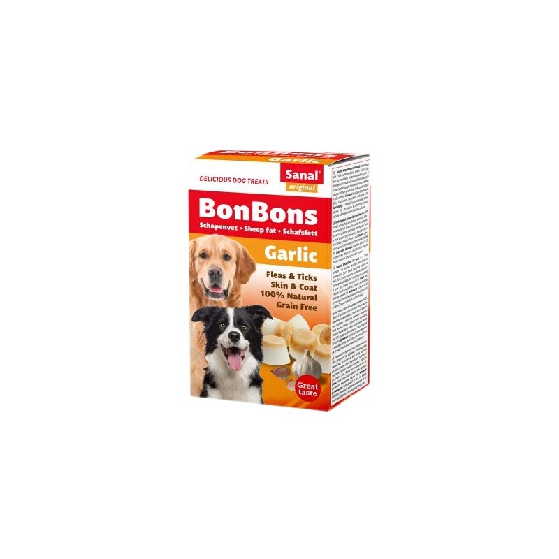 Sanal Schafsfett Knoblauch Bonbons - 150 g