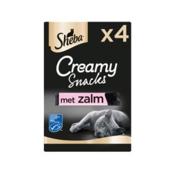 Sheba Creamy Snacks - 4 x 12g - Lachs