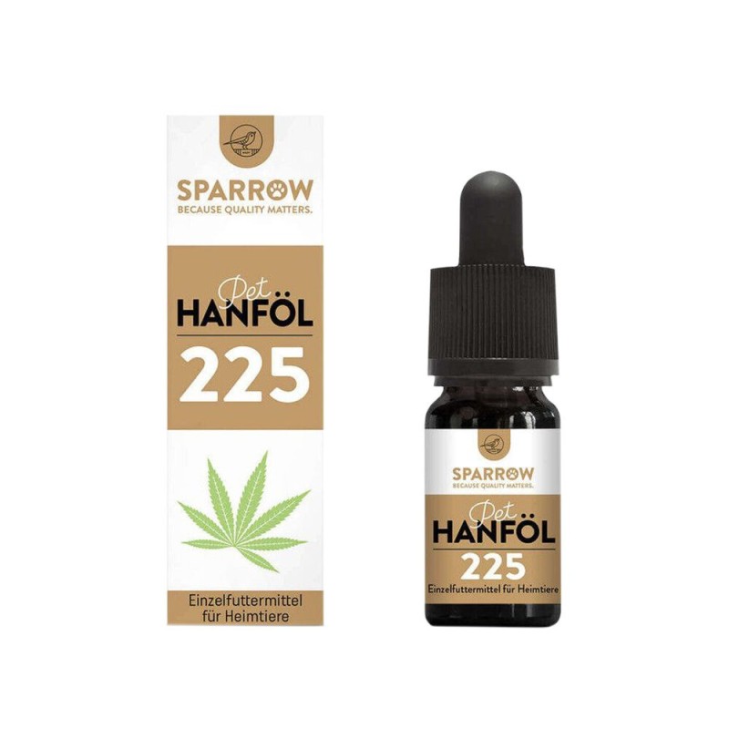 SPARROW Pet Hanföl 225 - 10 ml