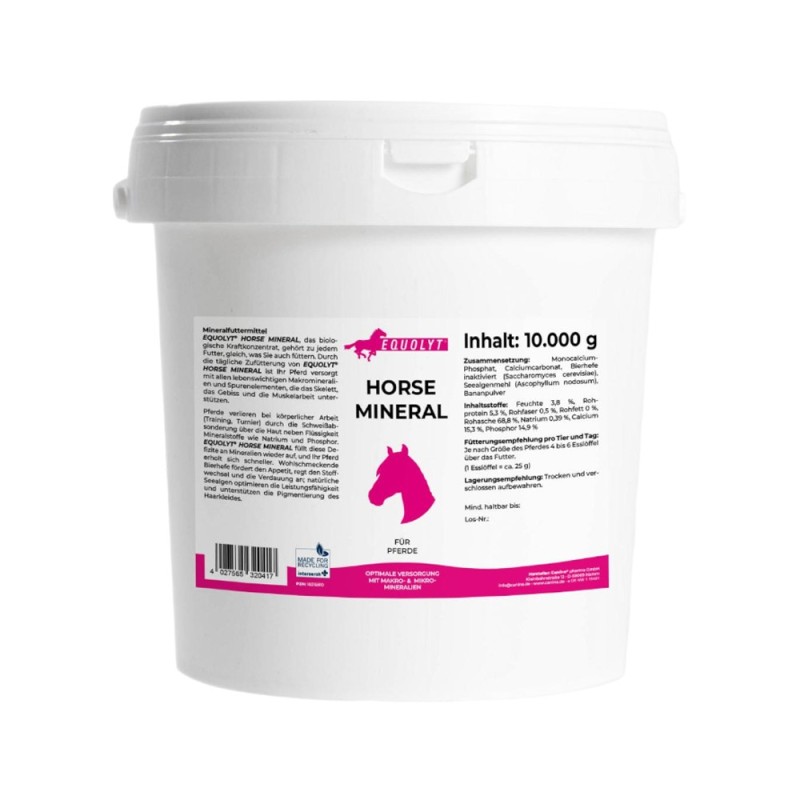 Canina Equolyt Horse Mineral 10 kg.