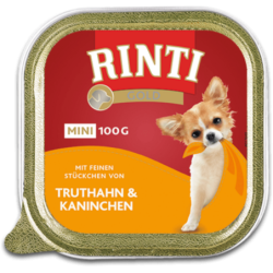 Rinti Gold Mini 100g Schale - Truthahn&Kan