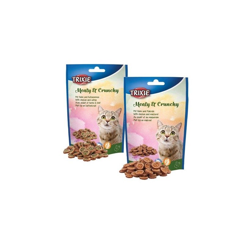 Trixie Fleischig & Knusprig - Huhn & Makrele - 50 g