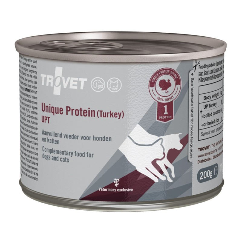 TROVET Unique Protein UPT - Turkey - 6 x 400 g