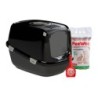 PeeWee EcoDome Katzentoilette Starter-Paket - Grau