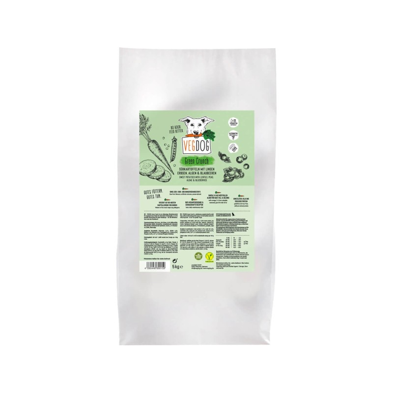 Vegdog Green Crunch - 10 kg