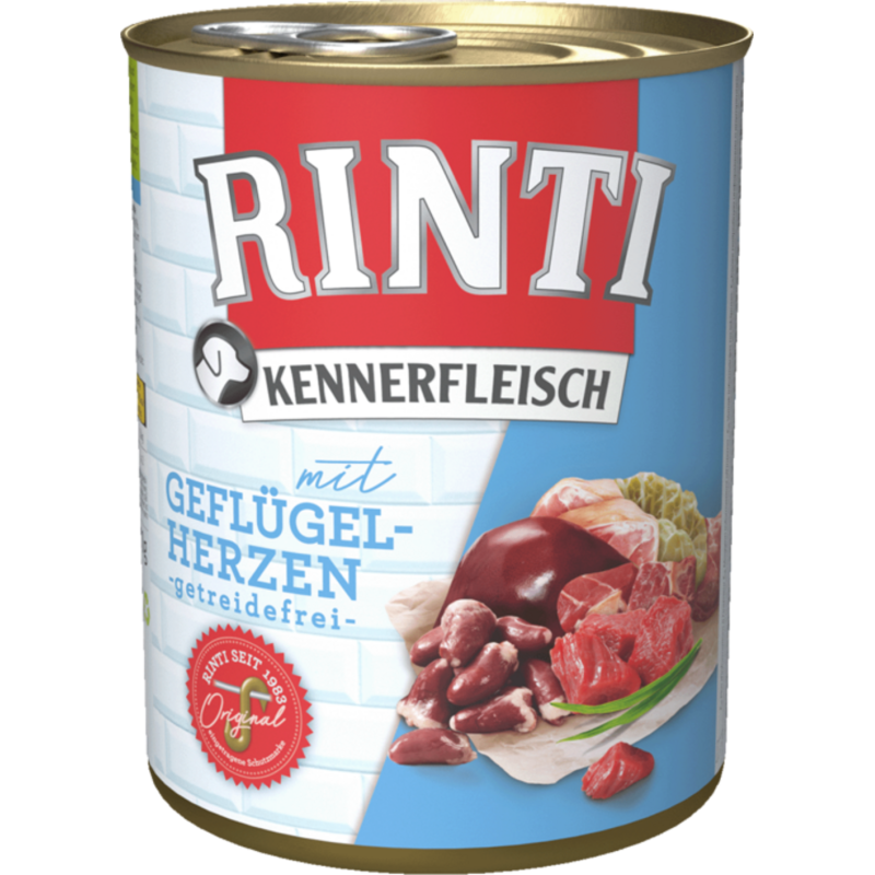 Rinti Kennerfleisch 800g - Geflügelherzen