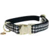 Kentucky Dogwear Hundehalsband "Pied-de-Poule" schwarz - M